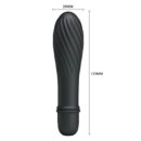 PRETTY LOVE - Solomon, 10 Functions of vibration, 1 AAA battery, silicone, waterproof L:145mm Ø:29mm Black – Bild 5