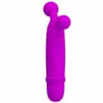 PRETTY LOVE - Goddard, 10 Functions of vibration, 1 AAA battery, silicone, waterproof L:118mm W:24mm H:18mm