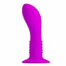 PRETTY LOVE - Butt Plug Thrusting, 10 functions of vibration, Silicone, waterproof, 3 LR44 batteries,suction cup base. ?:34mm L:120mm