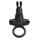 PRETTY LOVE - Vibrant Penis Ring, Black, 56 mm