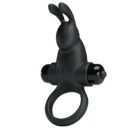 PRETTY LOVE - Vibrant Penis Ring, Black, 56 mm – Bild 3