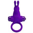 PRETTY LOVE - Vibrant Penis Ring, Purple, 56 mm