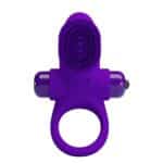 PRETTY LOVE - Vibrant Penis Ring, 56 mm, Purple