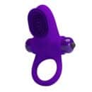 PRETTY LOVE - Vibrant Penis Ring, 56 mm, Purple – Bild 2