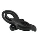 PRETTY LOVE - Vibrant Penis Ring & Stimulator, 56 mm, Black – Bild 4