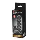 PRETTY LOVE - Penis Sleeve I, 10 functions of vibrationSilicone, non-removeable bullet for battery house only,1 AAA operated 56-86 – Bild 7