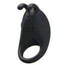 PRETTY LOVE - Rabbit Vibrator Ring, Rechargeable cock ring, 7 Functions of vibration, Silicone, Waterproof L?75mm<br />W?40mm <br />W?27mm
