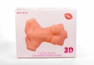 3D Masturbator mit Brüsten