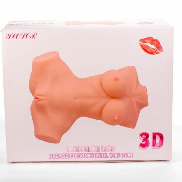3D Masturbator mit Brüsten