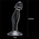 6.5'' Flawless Clear Prostate Plug – Bild 5