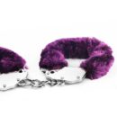 Fetish Pleasure Fluffy Hand Cuffs Purple – Bild 4