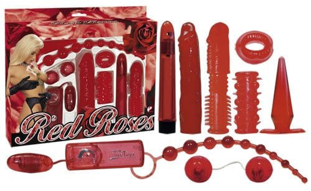 34501 Red Roses Set