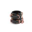 Bondage Couture - Wrist Cuffs - Black – Bild 2