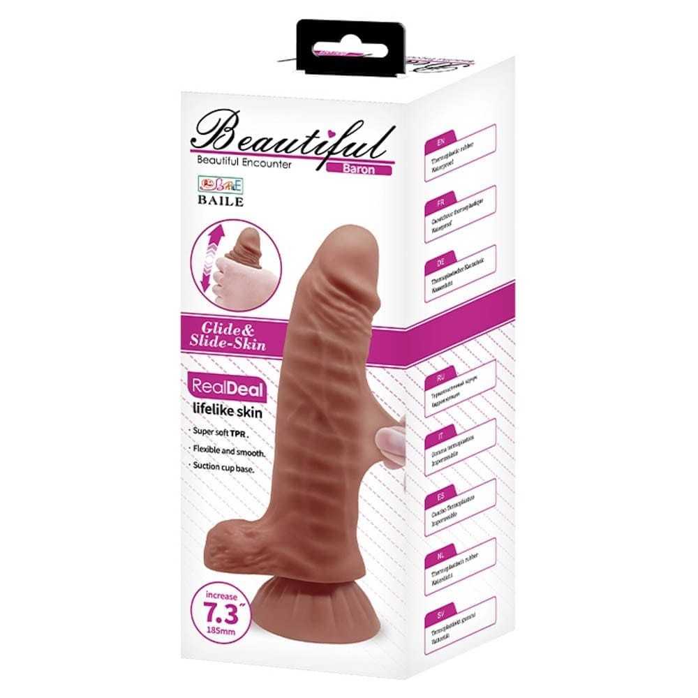36118 Beautiful Baron 7,8" Dildo – Bild 1