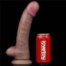 10.5'' Dual Layered Platinum Silicone Cock – Bild 3