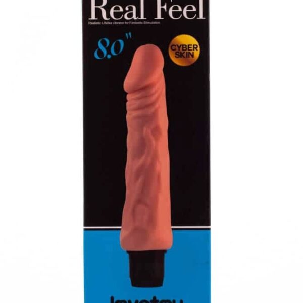 8'' Real Feel Cyberskin Vibrator
