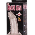 Brave Man Penis Sleeve Clear 1