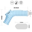 Vibrating Wave Knights Ring with Scrotum Sleeve – Bild 2