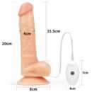 Vibrating Easy Strapon Set 7.5" – Bild 2