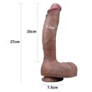 10.5'' Dual-Layered Silicone Nature Cock – Bild 3