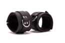 Hand Cuffs Grain Leather Black – Bild 4