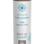 Luxury body oil edible - Japanese Mint 75ml