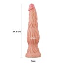 9.5" Dual-Layered Sillicone Cock – Bild 3