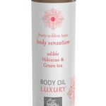 Luxury body oil edible - Hibiskus & Green Tea 75ml