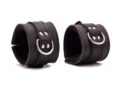 Hand Cuffs Grain Leather Black – Bild 2