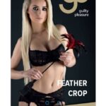 GP Feather Crop Black Red