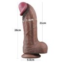 11'' Dual Layered Silicone Cock XXL – Bild 4