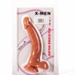 X-MEN 7.9" Silicone Dildo Flesh