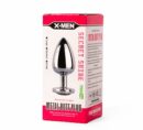 X-MEN Secret Shade Metal Butt Plug Red M – Bild 2