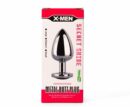 X-MEN Secret Shade Metal Butt Plug Red L