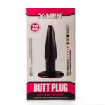 X-Men 10" Extra Girthy Butt Plug Black I