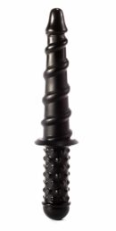 X-Men 13.8" Sword Handle Butt Plug Black I – Bild 3
