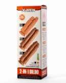 X-Men 10" 2-in-1 Dildo Flesh – Bild 2