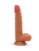 XMEN 7.6 inch Double Layer Silicon Dildo Brown – Bild 3