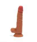 XMEN 7.6 inch Double Layer Silicon Dildo Brown – Bild 6