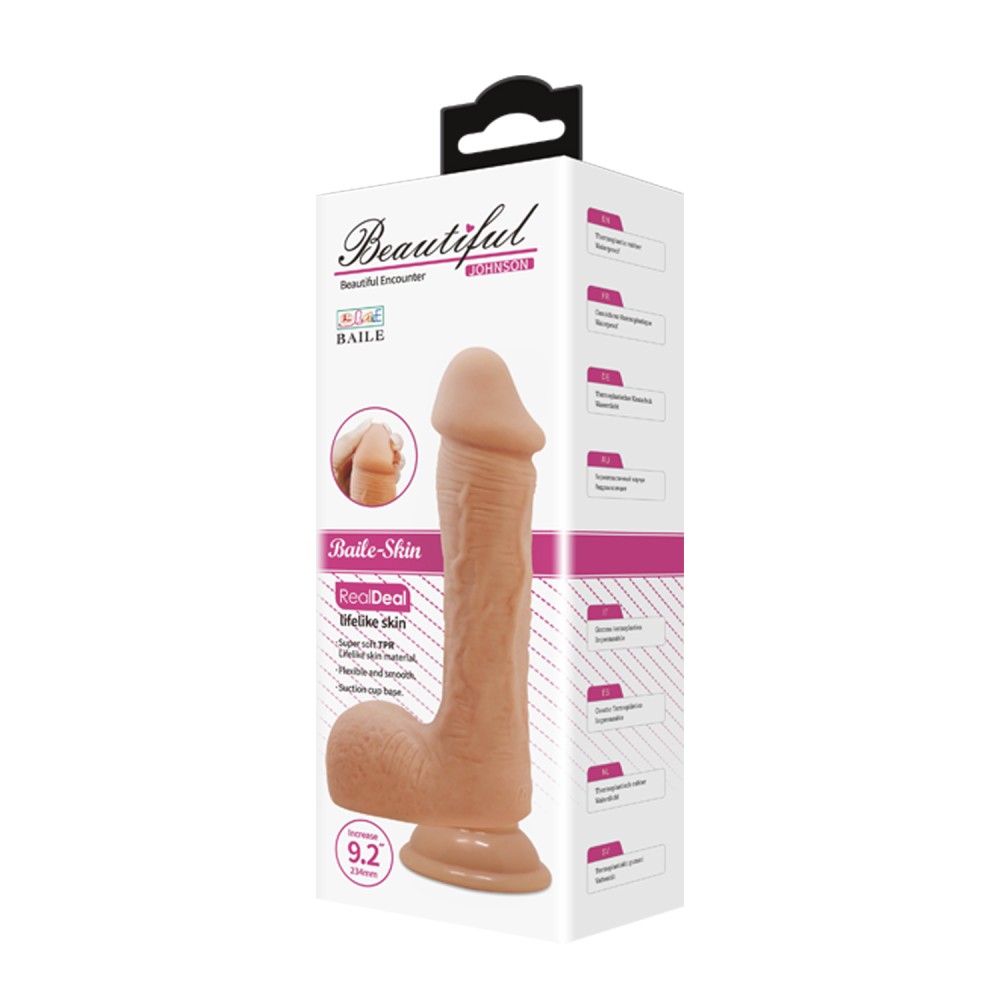 50955 Beautiful Johnson 9,2 " Dildo – Bild 1