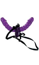 Double Delight Strap-on  Purple/Black – Bild 2