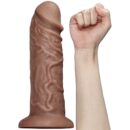10.5'' Realistic Chubby Dildo Brown – Bild 9