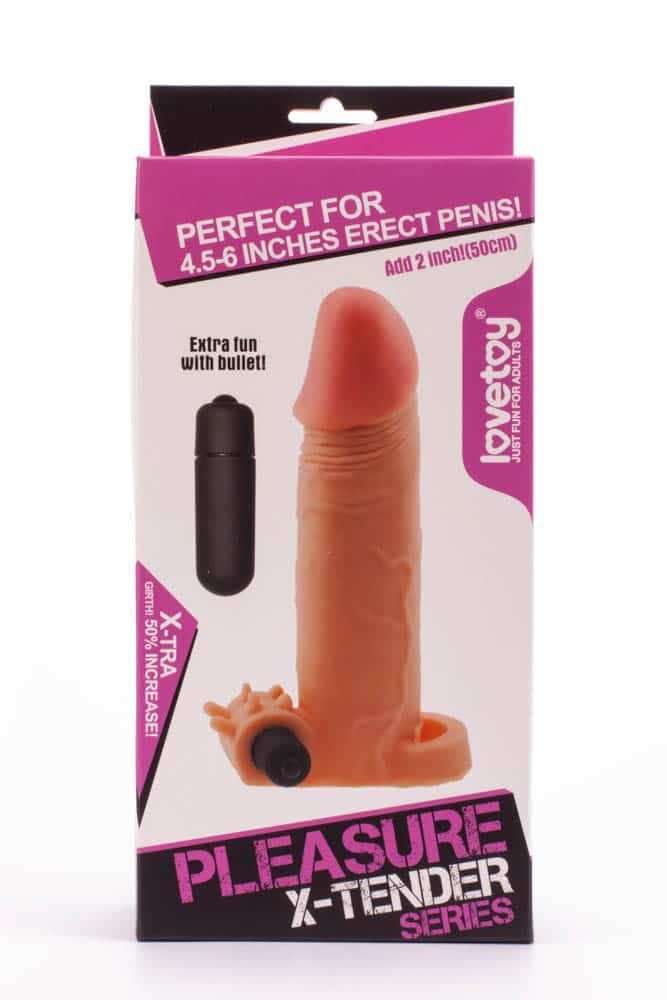24681 Pleasure X-Tender Vibrating Penis Sleeve #2 – Bild 1
