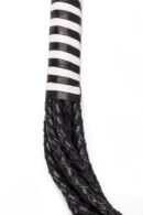 8 Tail Polish Leather Flogger 22 inch – Bild 2