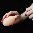 8" Soft Ejaculation Cock With Ball Flesh – Bild 4