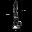 7.5''  Flawless Clear Dildo – Bild 6