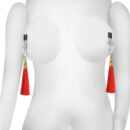 Glamor Tassel Nipple Clamp Red – Bild 4