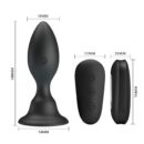 Mr. Play Vibrating Anal Plug with Remote Control – Bild 5