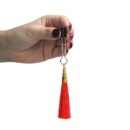 Glamor Tassel Nipple Clamp Red – Bild 3