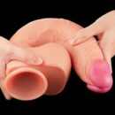 12" Dual Layered Platinum Silicone Cock 1 – Bild 6
